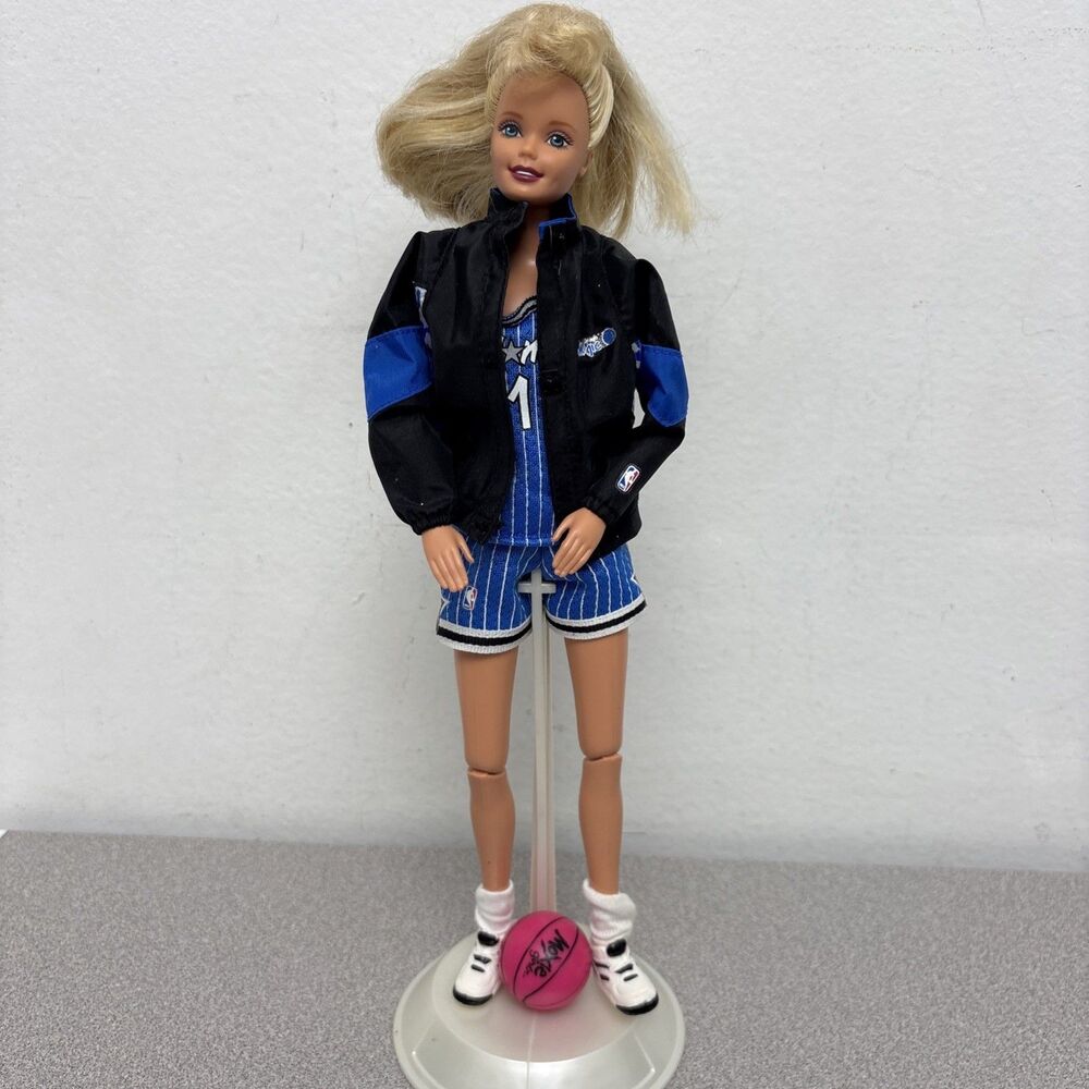 Vintage Mattel Barbie NBA Orlando Magic Collector Edition, 1998, Uniform, Jacket